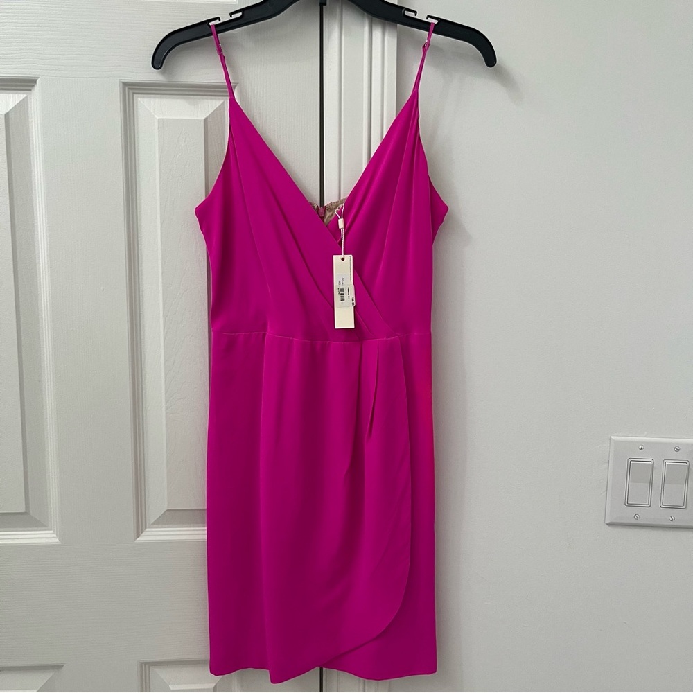 Lavender Brown, 100% Silk Dress